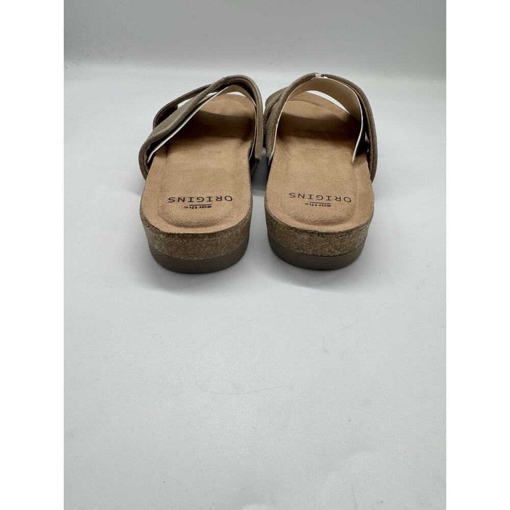 NWB Earth Origins Lexi Sandals Women's 9.5M Sedona Brown Suede Flats - Picture 6 of 10